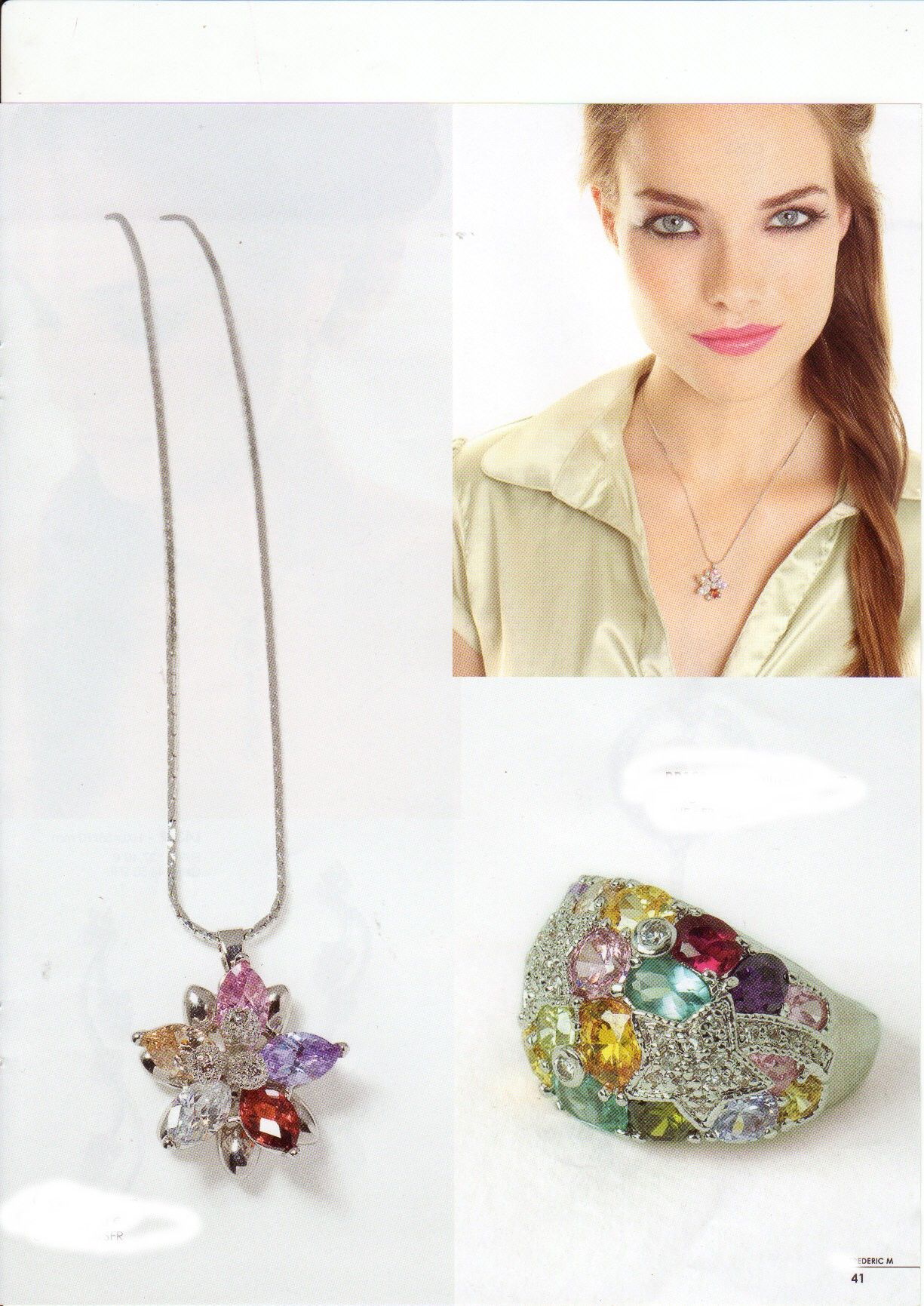 elea,collier bague .